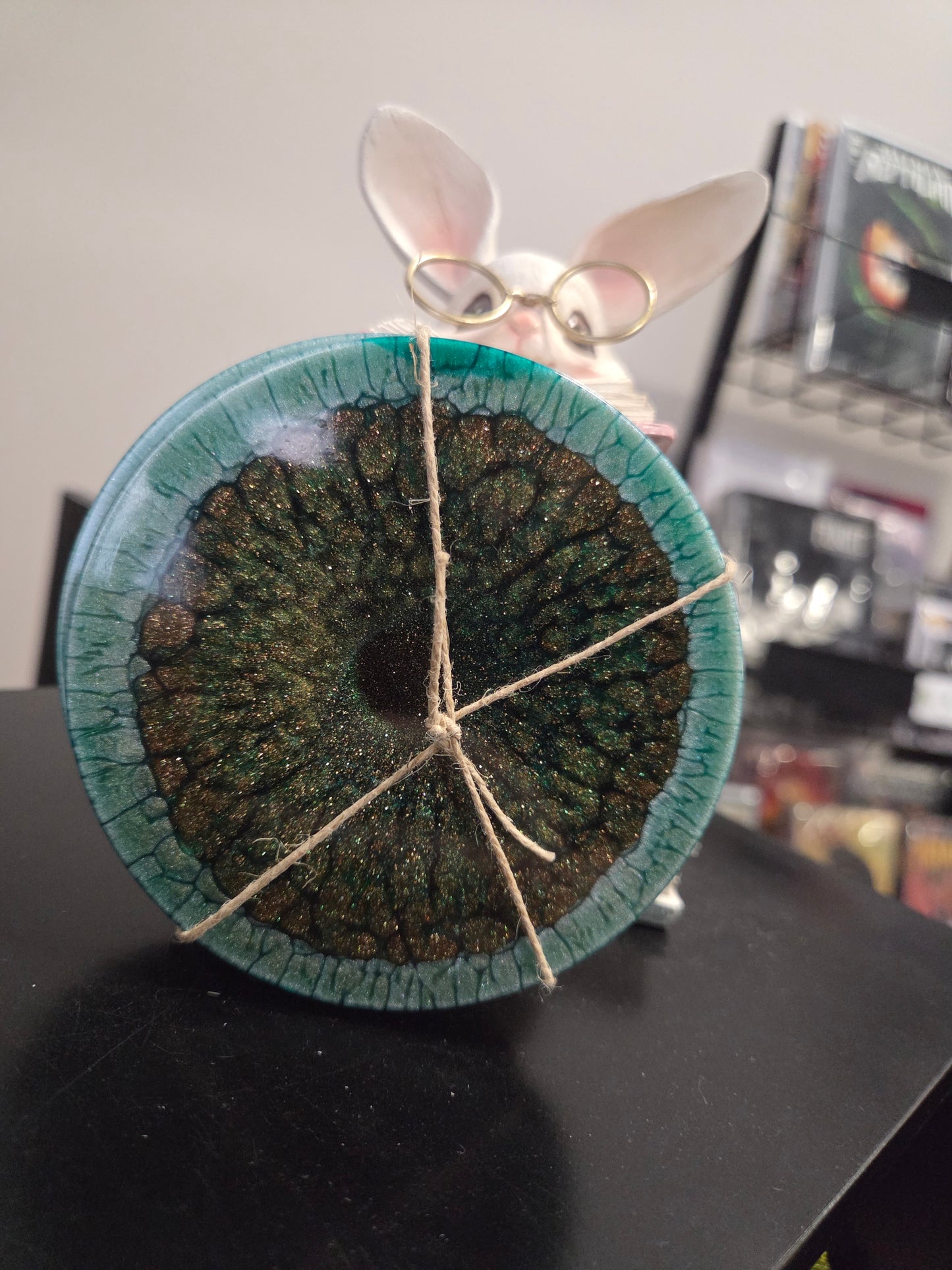Dragon eye coasters - 2 pack