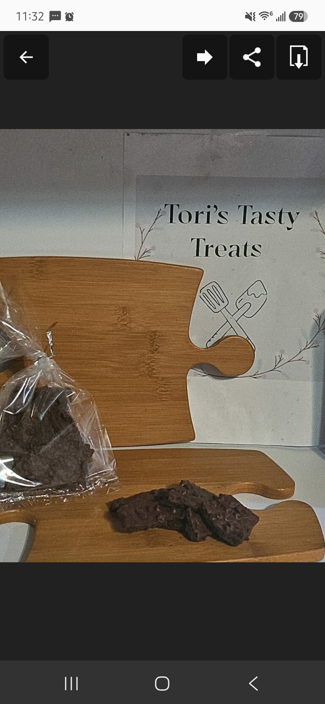 Tori's Tasty Treats - Brownie Brittle