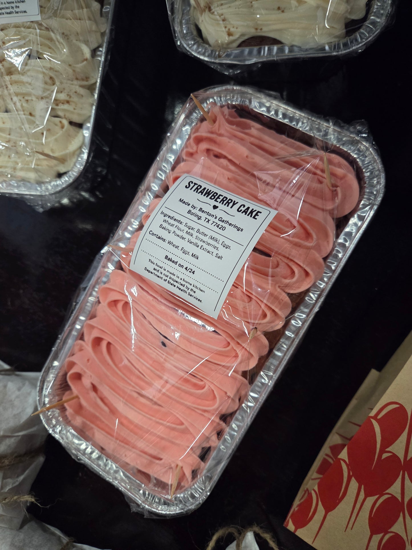 Strawberry cake