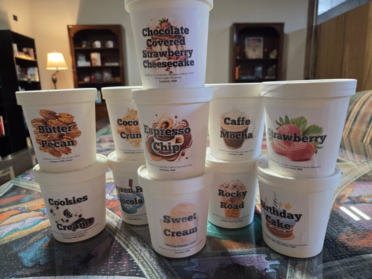 Woodshed ice cream pint
