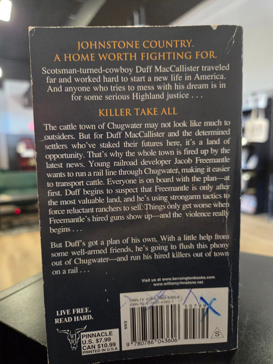 William Johnstone - Killer Take All