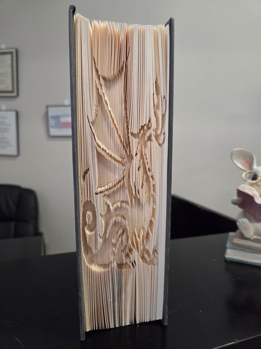 Folded book - dragon