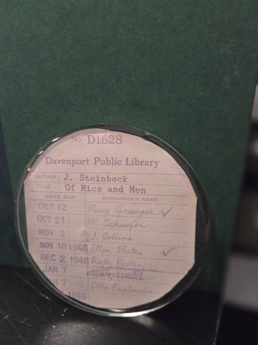 Book coasters
