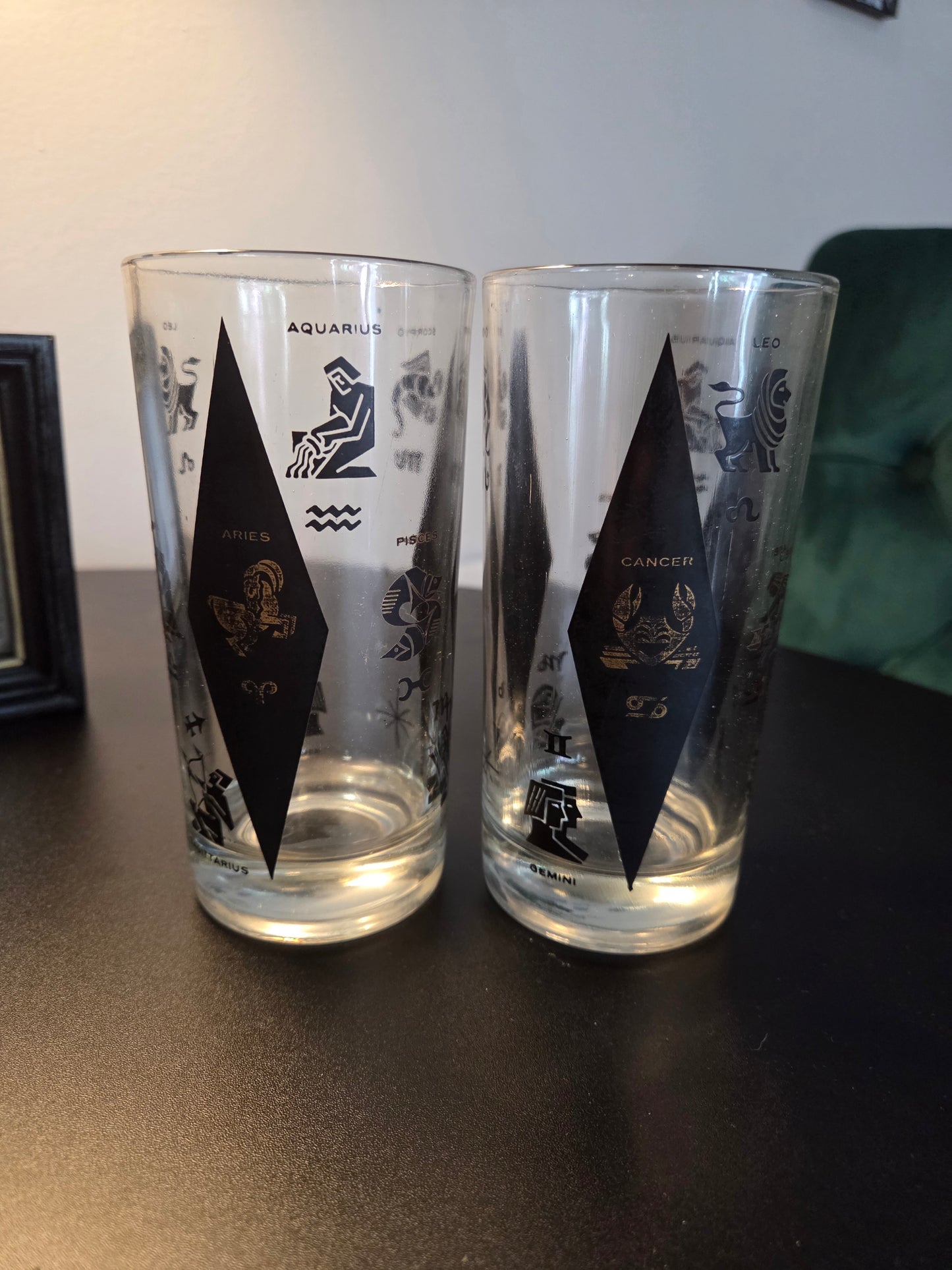 Vintage Zodiac Highball Glass - price per glass