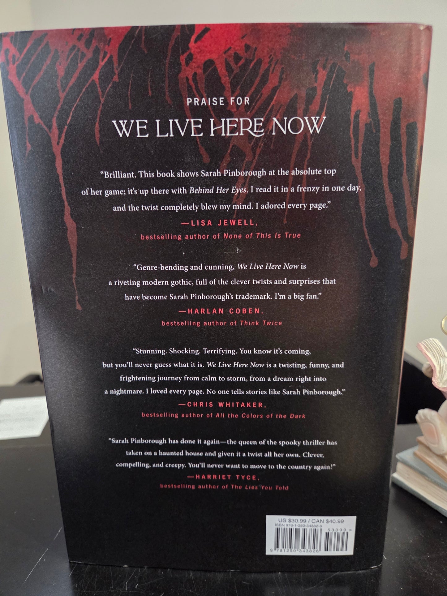 Sarah pinborough - we live here now