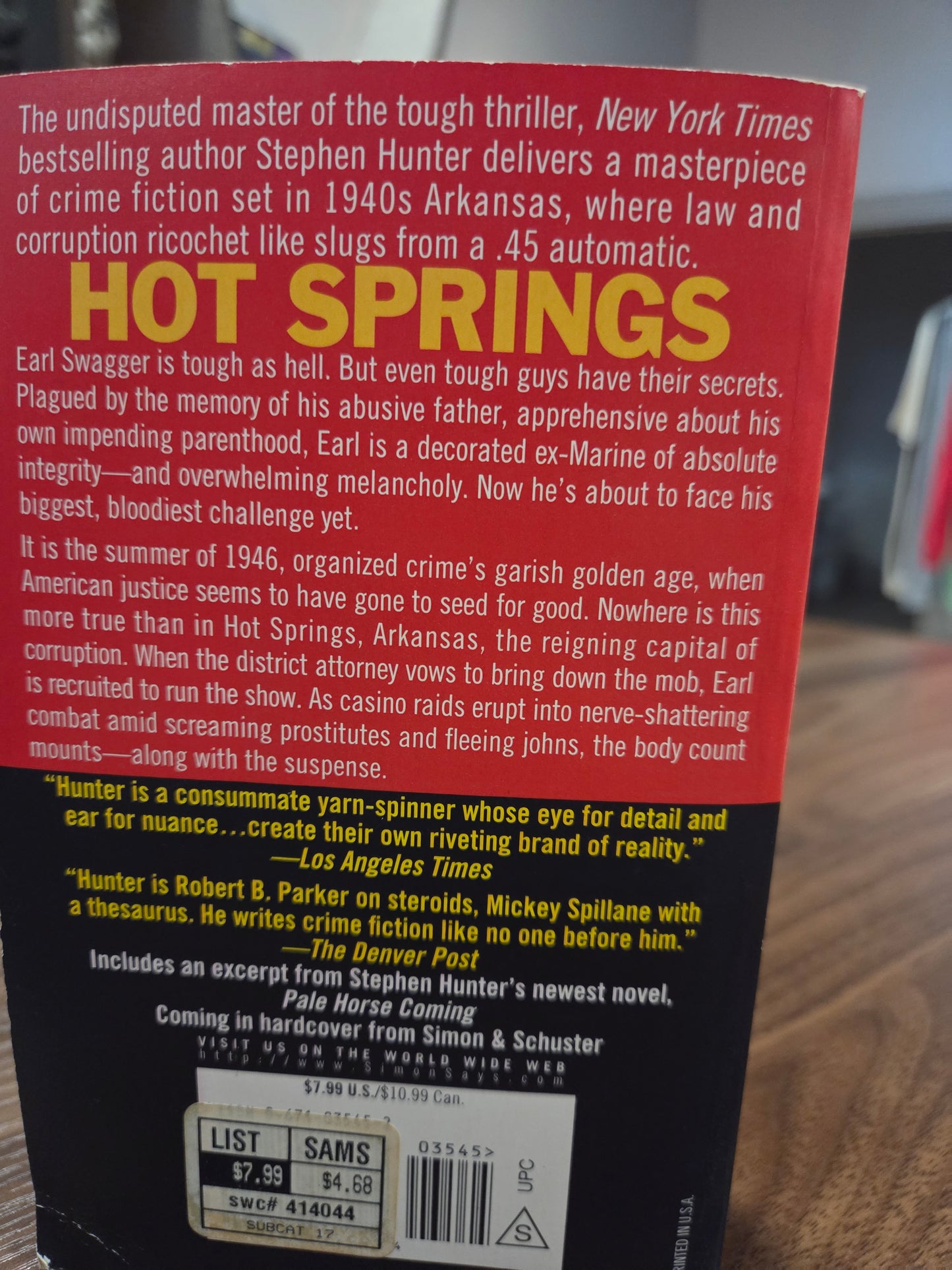 Stephen Hunter - Hot Springs