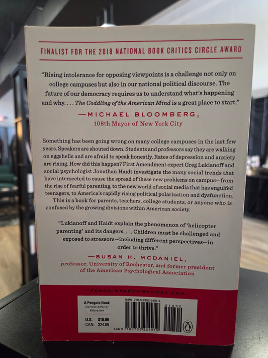 Greg Lukianoff - The Coddling of the American Mind