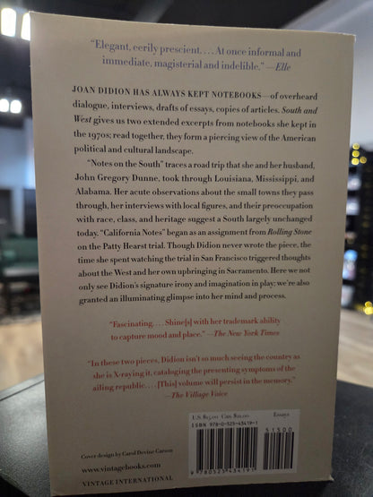 Joan Didion - South and West